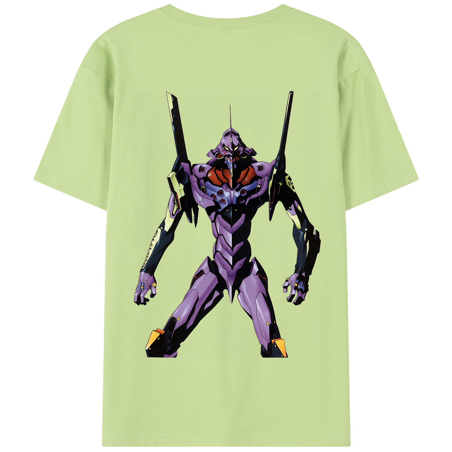 （画像用） EVA 新世紀エヴァンゲリオン 綿100％半袖Tシャツ（背面プリント）